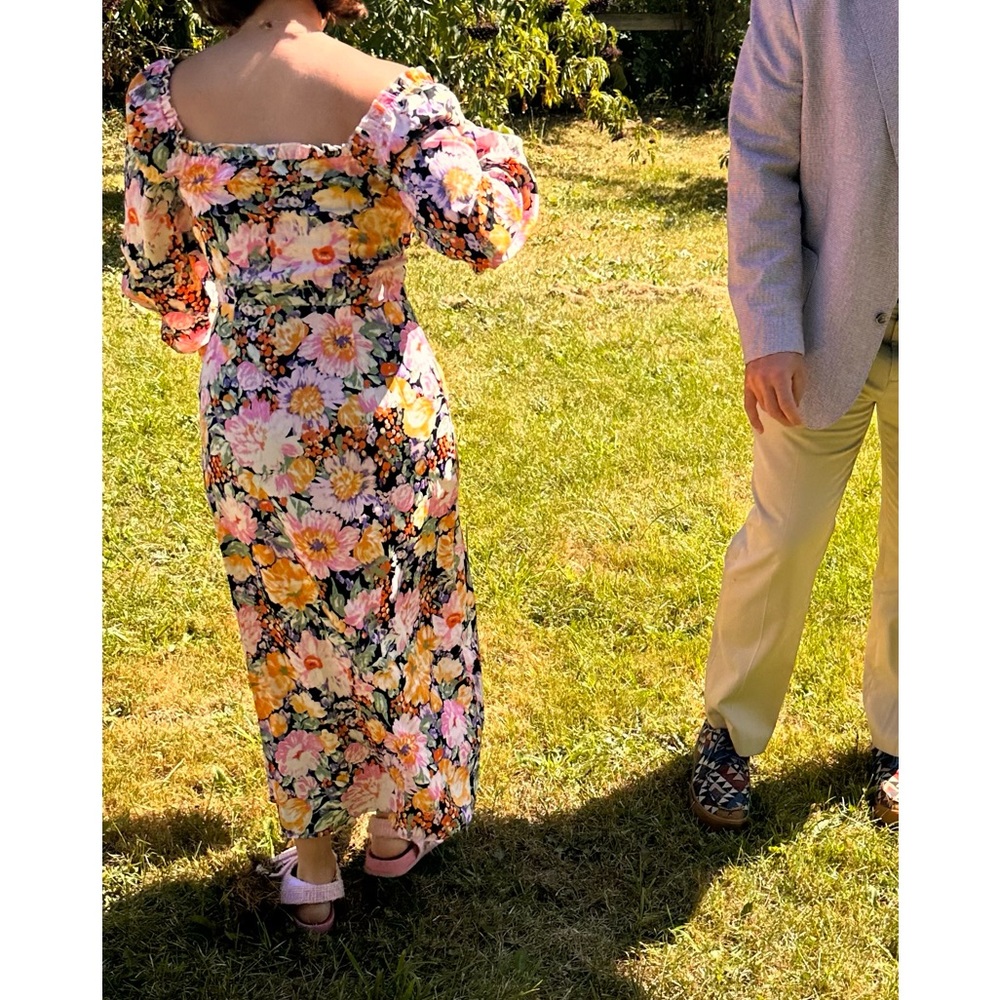 MISGUIDED FLORAL TEA-PARTY DRESS - Picture 3 of 6